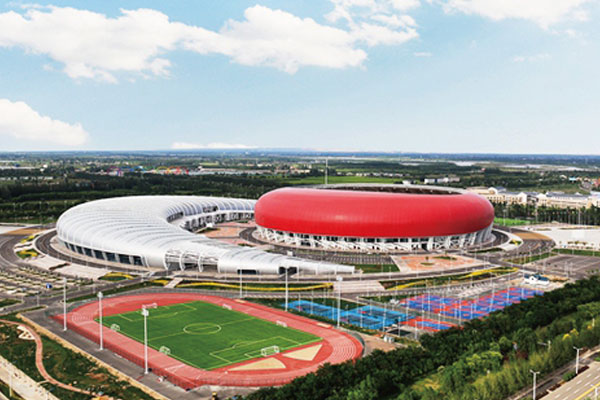 Gimnasio Nacional de Ningxia (Natatorio cubierto)